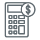 Financial calculator icon